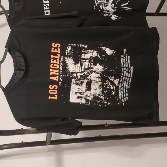 Bundle 2 Romwe mens shirts - Picture 2 of 4